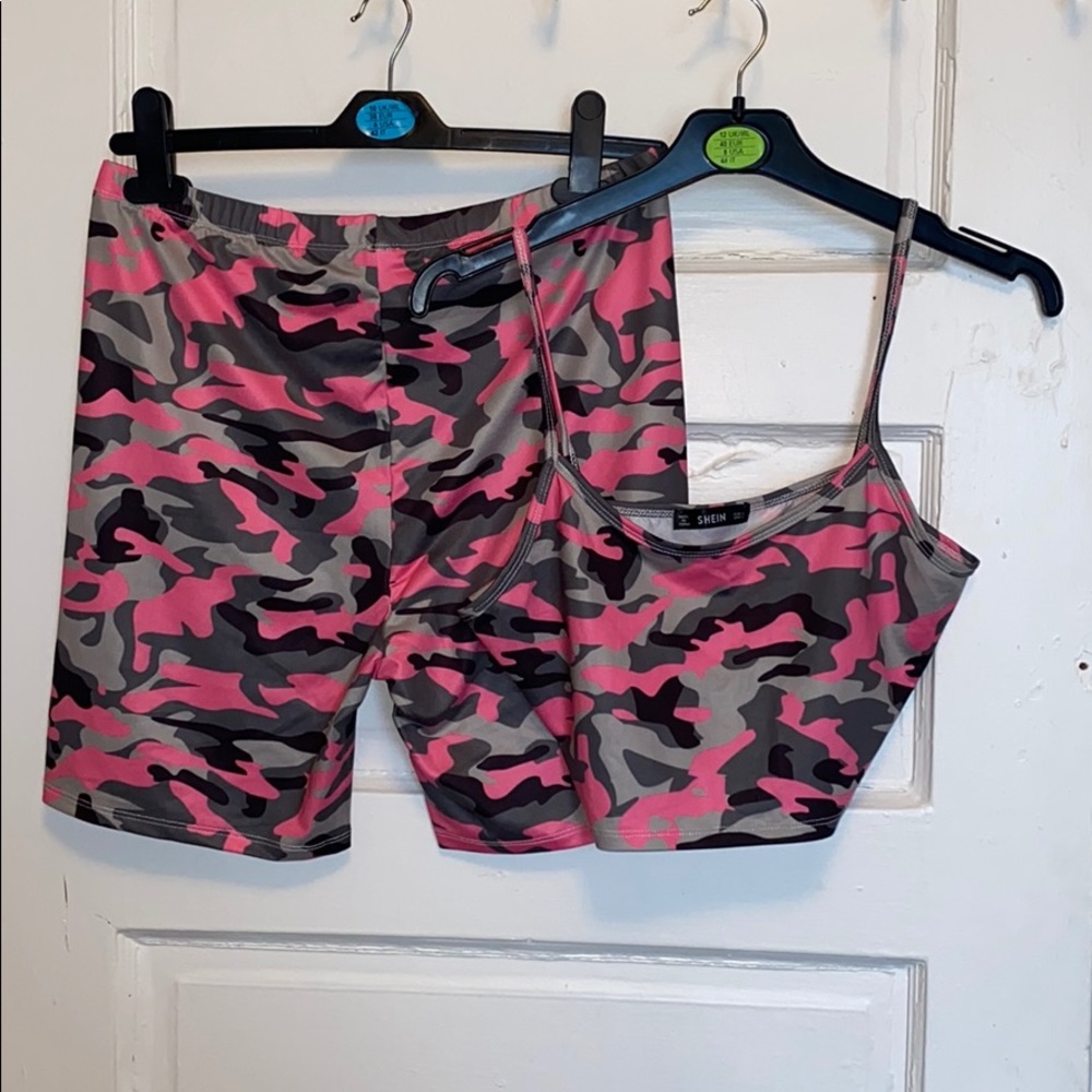 2 piece shorts set